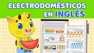 INGLÉS PARA NIÑOS  ELECTRODOMÉSTICOS EN INGLÉS  CLASE DE INGLÉS AMIGO MUMU [upl. by Butcher]