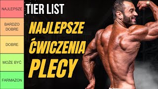 NAJLEPSZE ĆWICZENIA  PLECY  TIER LIST [upl. by Melisse]