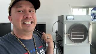 One year Stay Fresh Freeze Dryer Review and helping out a poor Harvest Right business customer [upl. by Maxentia324]