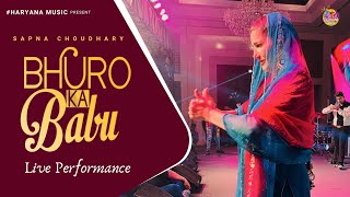 Bhuro Ka Babu  Sapna Choudhary Dance Performance  New Haryanvi Song 2023 [upl. by Ri]