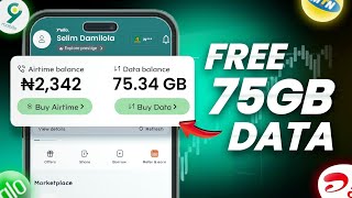 Get Free 75GB Data To Your Sim in Nigeria NOW Instantly [upl. by Anilem]