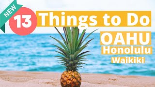 13 Things to Do in Hawaii 2024  From a Local Resident  OAHU [upl. by Nobel137]