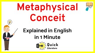 What is Metaphysical Conceit Explained in English  Literary term  Easy Explanation [upl. by Franz]