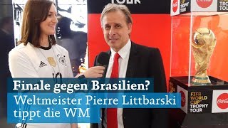 Pierre Littbarski tippt die FußballWeltmeisterschaft 2018 Russland für deutsche Nationalmannschaft [upl. by John]