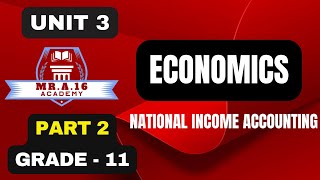 ECONOMICS GRADE 11 UNIT 3 PART 2 33 APPROACHES OF MEASURING NATIONAL INCOME [upl. by Lemuel369]