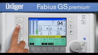 Good to know about Fabius GS premium  Changing ventilation modes [upl. by Aetnahs343]