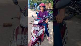 আজ আমার driving test🥲video minivlog shortvideo youtubeshorts village driving ￼ [upl. by Aicinet]