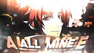 「PLAZA  All Mine🖤😈」Owari no seraph「AMVEDIT」4K [upl. by Ebbie862]