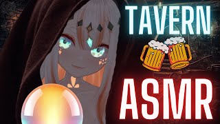 【ASMR】Cozy Tavern • Soft Spoken • Vtuber• Oracle Reads Your Fortune • Fireplace [upl. by Changaris985]