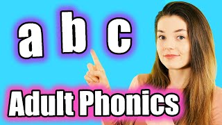 Adult Phonics English Alphabet Sounds ABC Pronunciation [upl. by Araas]