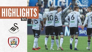 Swansea City v Barnsley  PlayOff SemiFinal 2nd Leg  Highlights [upl. by Alodi201]