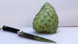 How to eat Cherimoya  What does Cherimoya Fruit taste like [upl. by Alberta52]