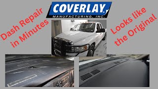 Coverlay® Dash Cover and Vent Cover installation for Dodge Ram 3500 Part  22 805CBLK [upl. by Hyland]