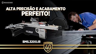 SERÁ QUE INVESTIR EM UMA ESQUADREJADEIRA DE PRECISÃO VALE A PENA  BMS3200IR  Dicas Maksiwa 167 [upl. by Ahsikat]