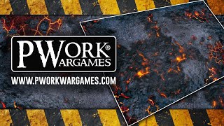 Volkano  Game Mat by Pwork Wargames [upl. by Harold101]