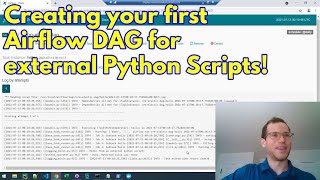 Creating Your First Airflow DAG for External Python Scripts [upl. by Linis]