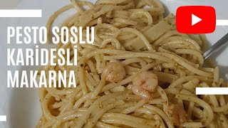 Pesto Soslu Karidesli Makarna [upl. by Glick]