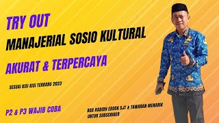 Try out Soal PPPK Manajerial Sosiokultural 2023 [upl. by Hannahs]