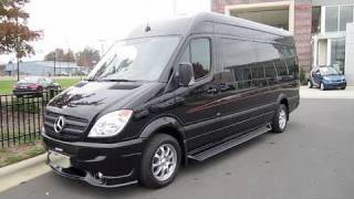 2010 MercedesBenz Sprinter Custom Limousine Start Up Engine and In Depth Tour [upl. by Anahsohs89]