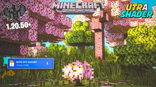 Ultra Realistic Shader for Minecraft Pe 12050  Working  No Clickbait [upl. by Sumetra]