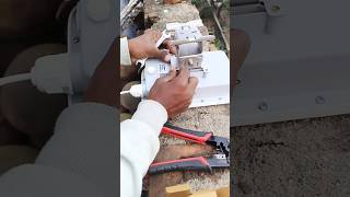 😍Jio airfiber installation 💯 shortsfeed shorts wifi jioairfiber minivlog [upl. by Territus]