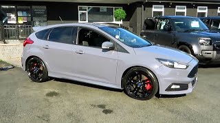 2017 Ford Focus ST ST3  Start up exhaust and full vehicle tour [upl. by Atinauj928]