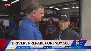 Interviewing Takuma Sato and Alex Palou [upl. by Alset]