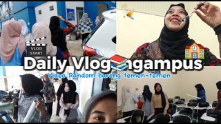 A day in my life Kuliah offline ngevlog bareng Tementemen kampus [upl. by Grodin]