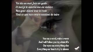 Les larmes aux yeux  Lyrics Engsub [upl. by Droffats]