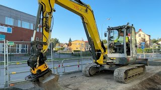 Köp Grävmaskin Wacker Neuson 75Z3  3 skopor på Klaravik [upl. by Lemal909]