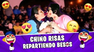 CHINO RISAS REPARTIENDO BESOS 😂😂 🇵🇪 [upl. by Orvas]