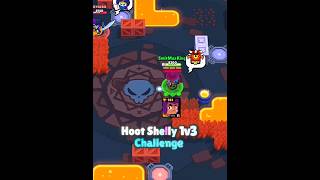 Hoot Shelly 1v3 Challenge 🫡🔥 BrawlStars Duels Challenge [upl. by Euqinehs]