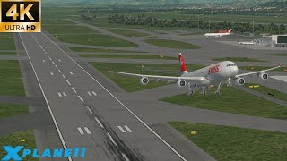 XPlane 11  Plane Takeoff  Landings Compilation 48  4K [upl. by Enaillil]