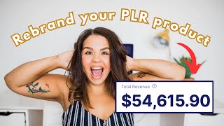 REBRAND YOUR PLR PRODUCT 🔥  SELL DIGITAL PRODUCTS  DIGITAL MARKETING  MAKE MONEY ONLINE 2024 [upl. by Cornall]