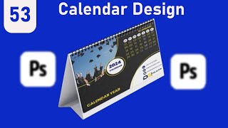 how To Design calendar in adobe photoshop afsomali [upl. by Stier]