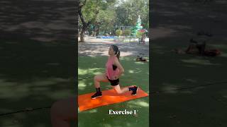 Lunge Progression Do these exercises 20 seconds on and 10 seconds off 2010 for 45 rounds [upl. by Ronna]