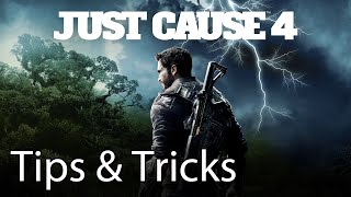 Just Cause 4 Tips amp Tricks Xbox One X Fast Movement Grappling Abilities amp Fast Travel Traversal [upl. by Persas]