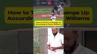 How to throw a change up according to Devin Williams baseballtips changeup airbender [upl. by Ylek]