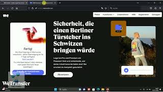 WeTransfer  Dateien versenden  bis 2GB  kostenlos  ohne Anmeldung [upl. by Amitaf]