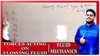 Forces Acting On Flowing Fluid  Froude Number  Weber Number  Inertia Force  Fluid Mechanics [upl. by Benge]