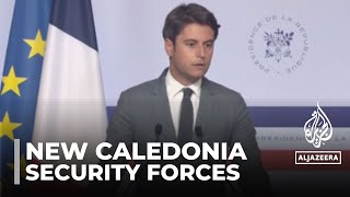 New Caledonia Unrest France sends forces to pacific island [upl. by Aicirpac]