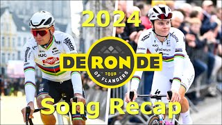 Tour of Flanders 2024  SONG RECAP [upl. by Ggerg]