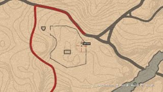 Red Dead Online Collectables Locations Arrowheads Crude Arrowhead 1 Fort Riggs [upl. by Olleina]