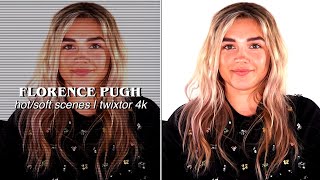 florence pugh hotsoft  twixtor scenepack [upl. by Akemit]