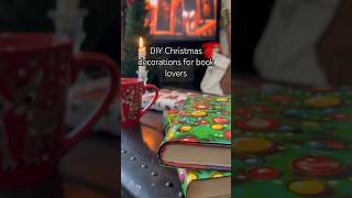 bookish Christmas decor 📚 booktok christmas books christmasdecor booktube booklover read [upl. by Gae238]