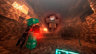 ¡Matando al WITHER solo con el PUÑO en MINECRAFT [upl. by Ninos]