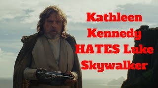 Kathleen Kennedy HATES Luke Skywalker [upl. by Aidin137]