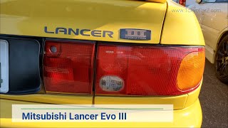 Mitsubishi Lancer GSR Evo 3  JDM Japanese car auction [upl. by Anaer]