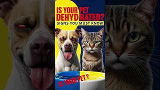 Signs of Dehydration in Dogs and Cats shorts dehydrationindogs dehydrationincats [upl. by Barmen955]