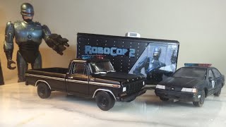 Greenlight Hollywood HitchampTow S 11 1979 Ford F150 amp 1986 Ford Taurus  Robocop 2 [upl. by Akeim]